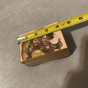 Vintage Thorens Music Box Hummel Edelweiss Swiss Movement